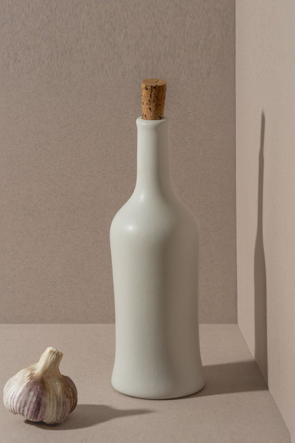 Gharyan Stoneware Brutto 21 Oz Stoneware Olive Oil Dispenser