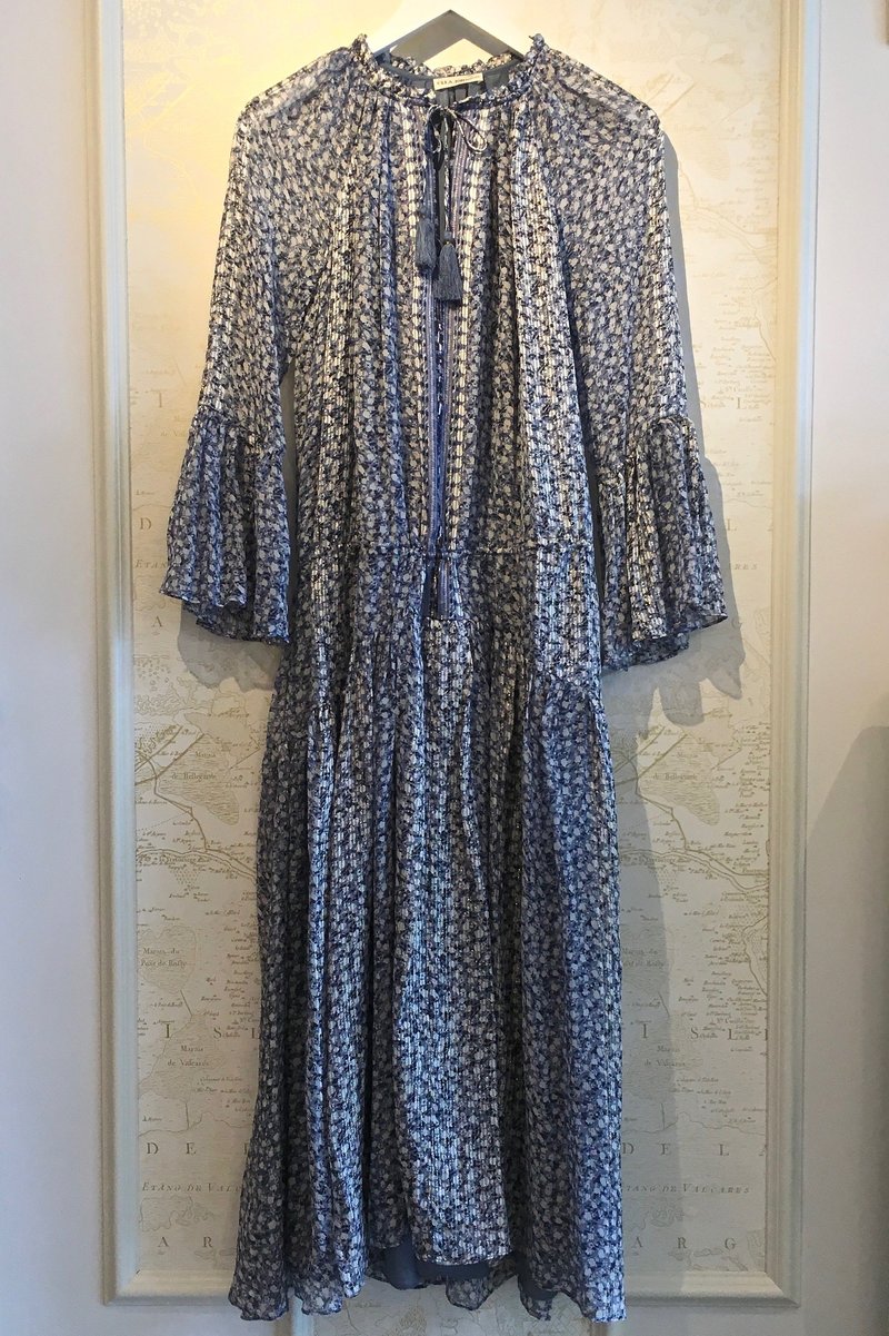 lotte floral maxi dress Backless Cutout Maxi Lotte Dress
