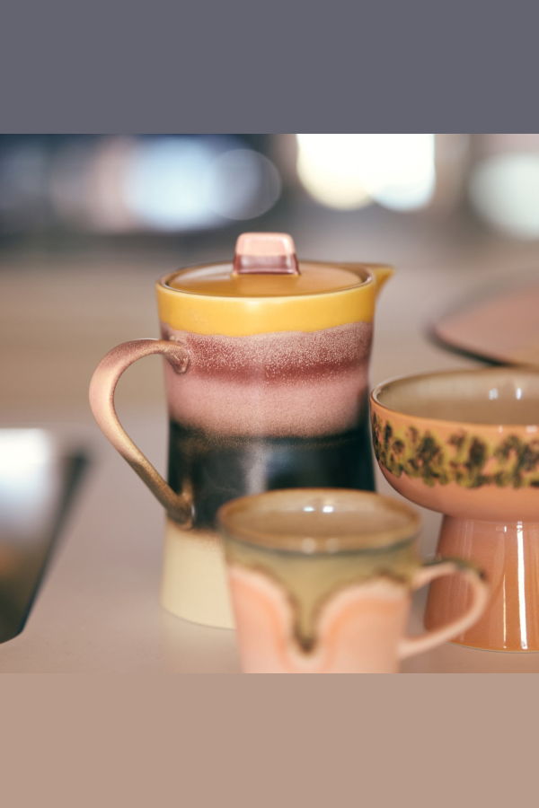 HKliving 70s Ceramics Teapot