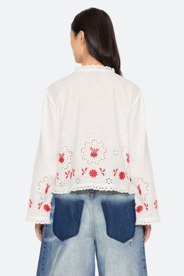 Sea NY Catharina L/S Top - Cream