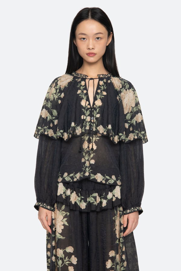 Sea NY Christina Blouse - Black