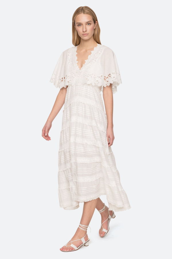Sea NY Eleannora Dress - White