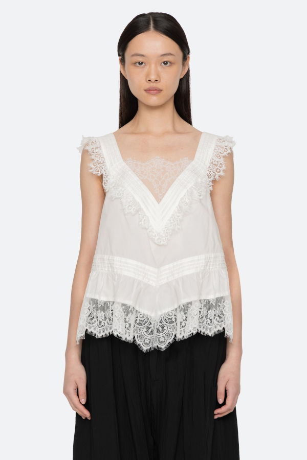 Sea NY Hilda Top - White