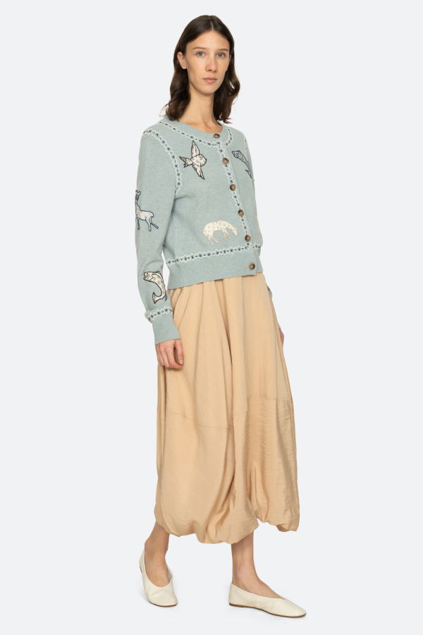 Sea NY Lisette Skirt - Khaki
