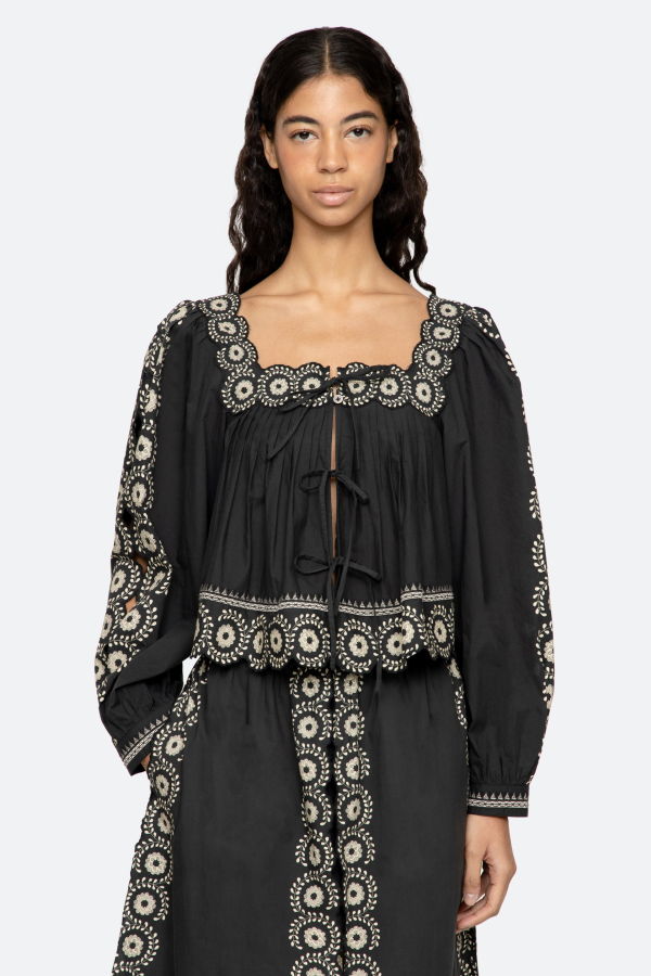 Sea NY Mirabel Top - Black