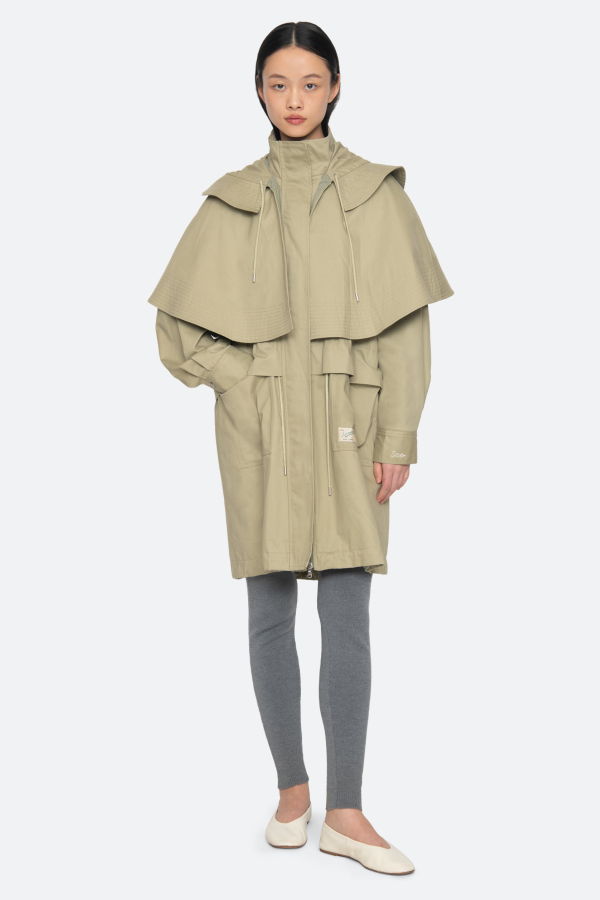 Sea NY Odessa Coat - Taupe