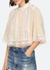 Sea NY Pippa Short Sleeve Top - Cream - Thumbnail 6