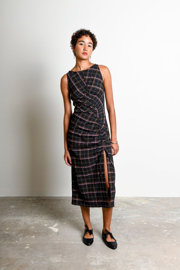 Untitled in Motion Winona Dress - Viv Plaid