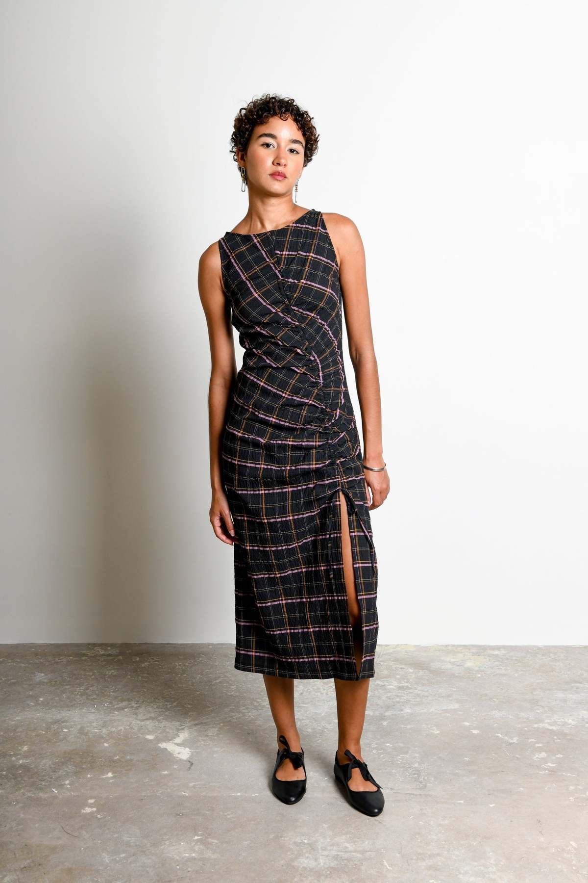 Untitled in Motion Winona Dress - Viv Plaid - Image 2 of 4