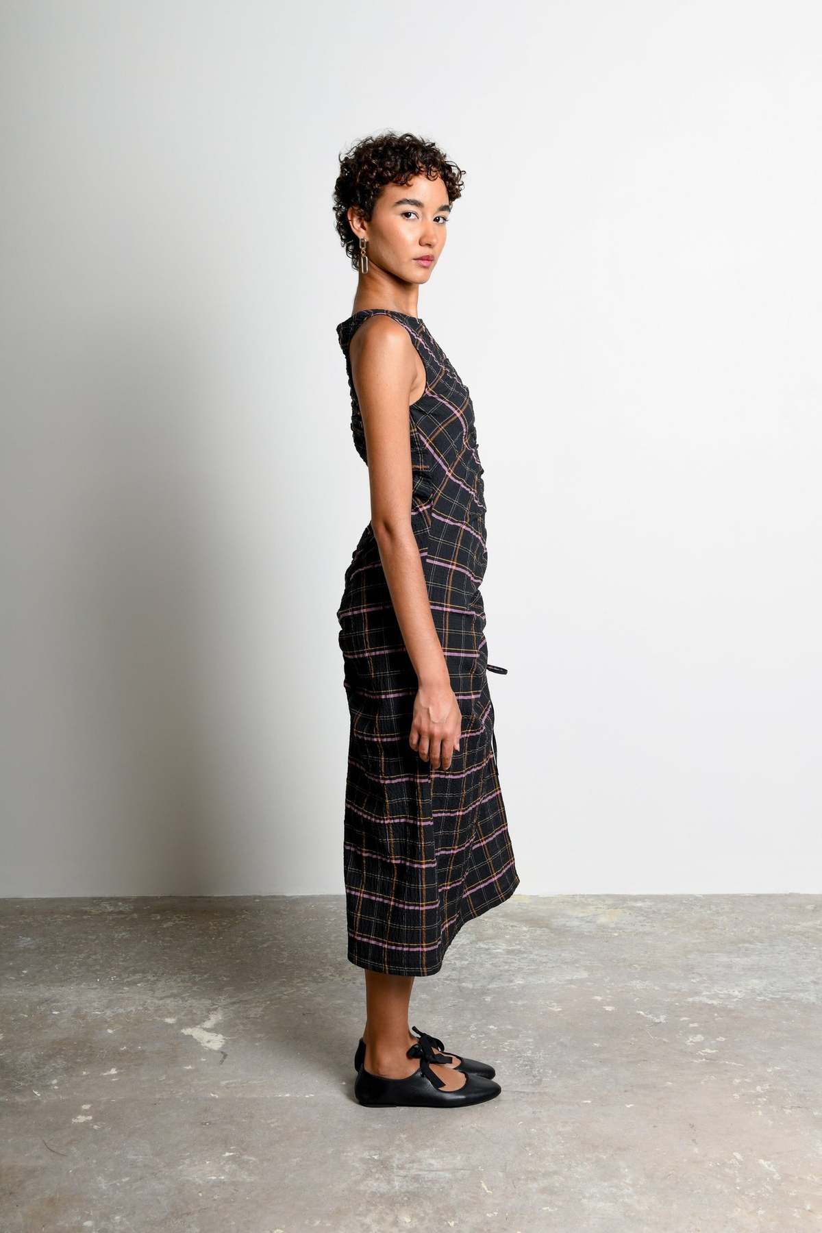 Untitled in Motion Winona Dress - Viv Plaid - Image 3 of 4