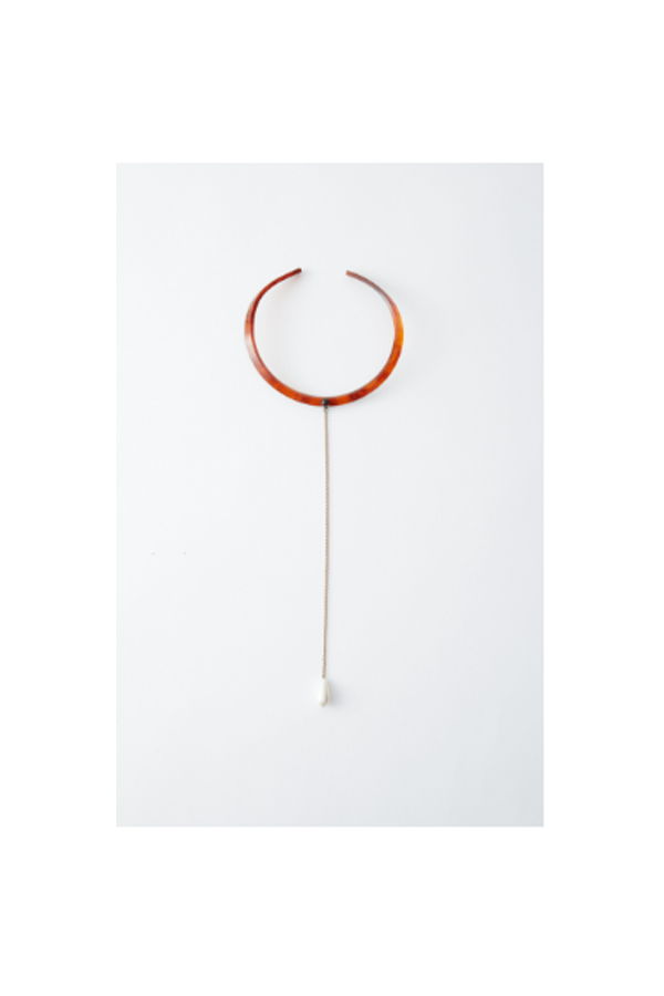 Rachel Comey Priori Choker with Teardrop Necklace