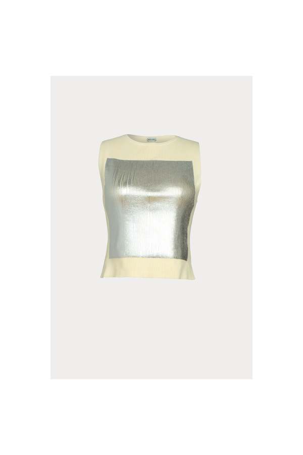 Rachel Comey Yaire Top - Sand-Silver