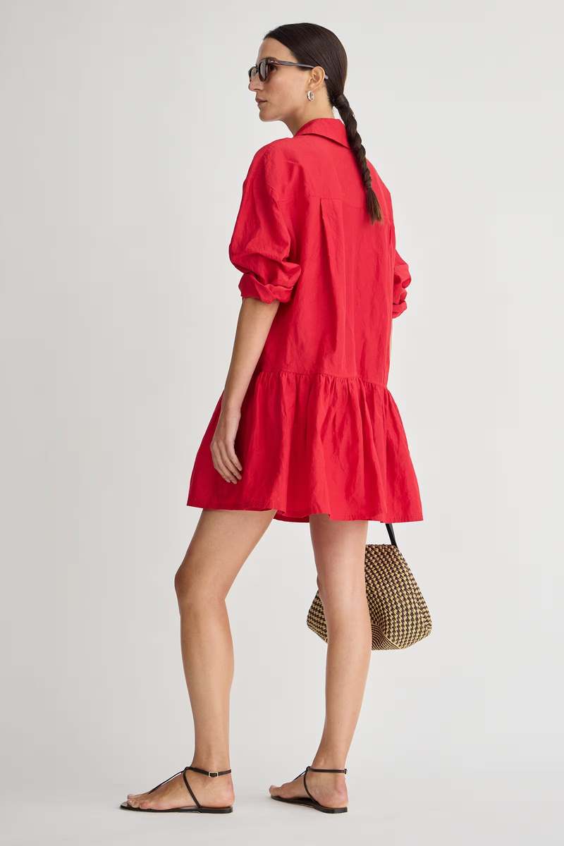Apiece Apart Romana Mini Dress