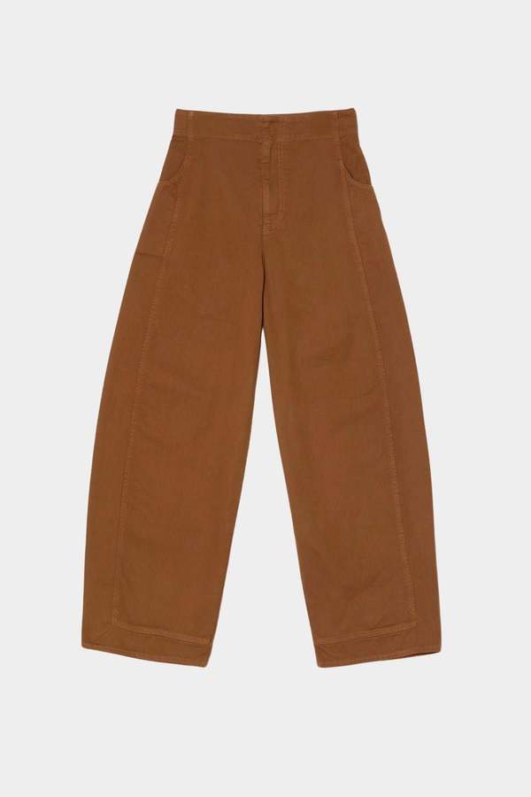 Atelier Delphine Dakar Barrel Leg Pant - Summer Brown