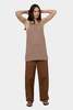 Atelier Delphine Dakar Barrel Leg Pant - Summer Brown - Thumbnail 2
