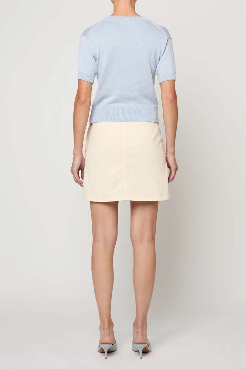 Atelier Delphine Mari Top - Pastel Blue