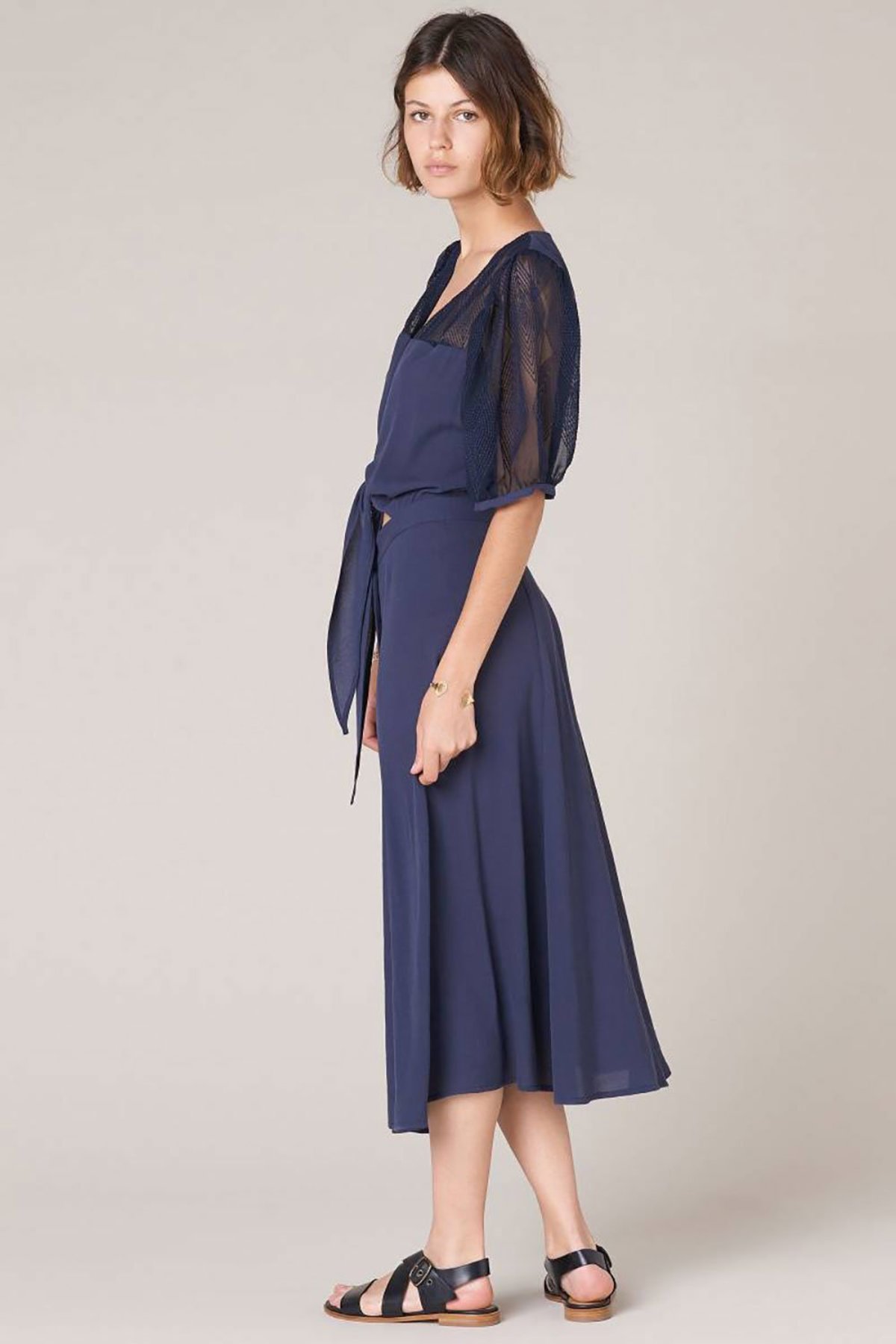meline midi dress Meline Midi Dress - Ivory