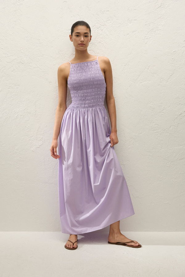 Faithfull The Brand Laia Maxi Dress - Lilac