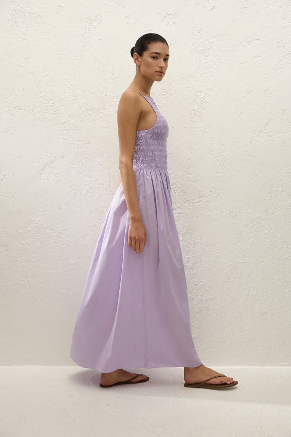 Faithfull The Brand Laia Maxi Dress - Lilac