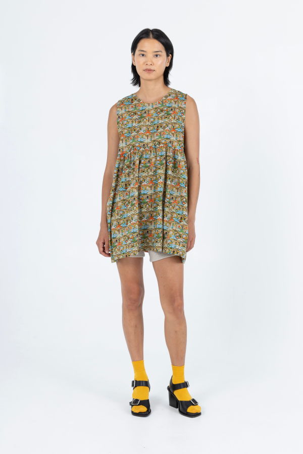 samet Andre Dress, Scroll Pop