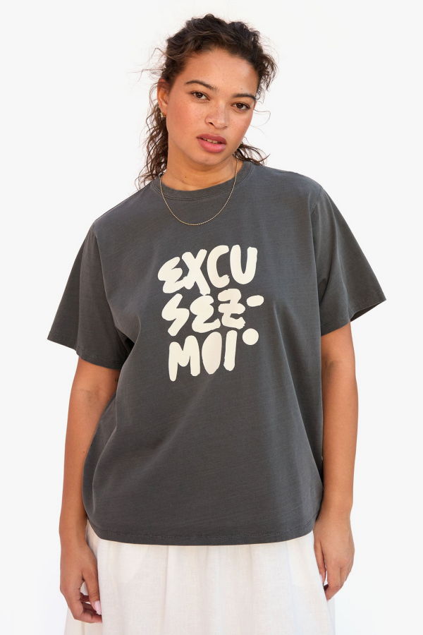 Clare V. Excusez Moi Tee
