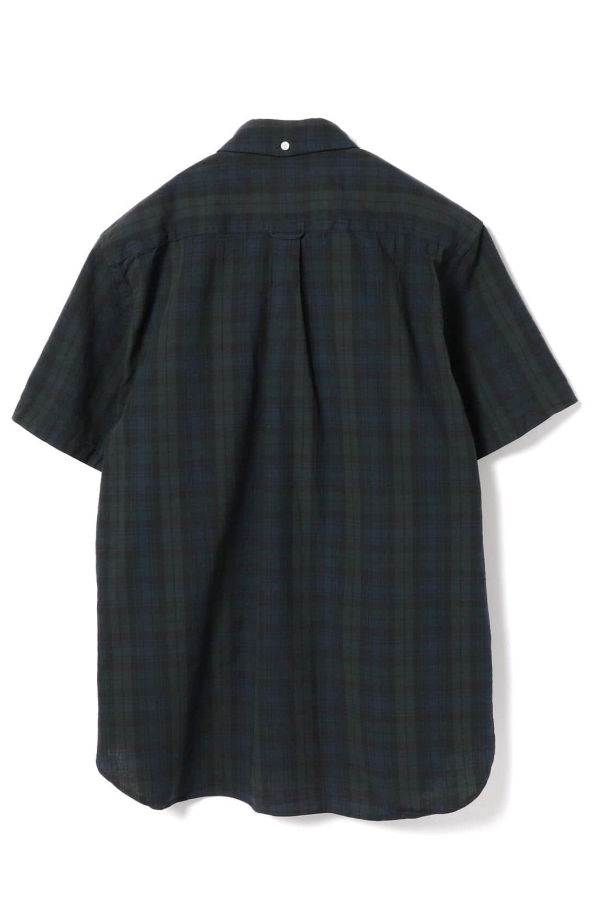 Beams Plus B.D. Indigo Yarn Tartan Shirt