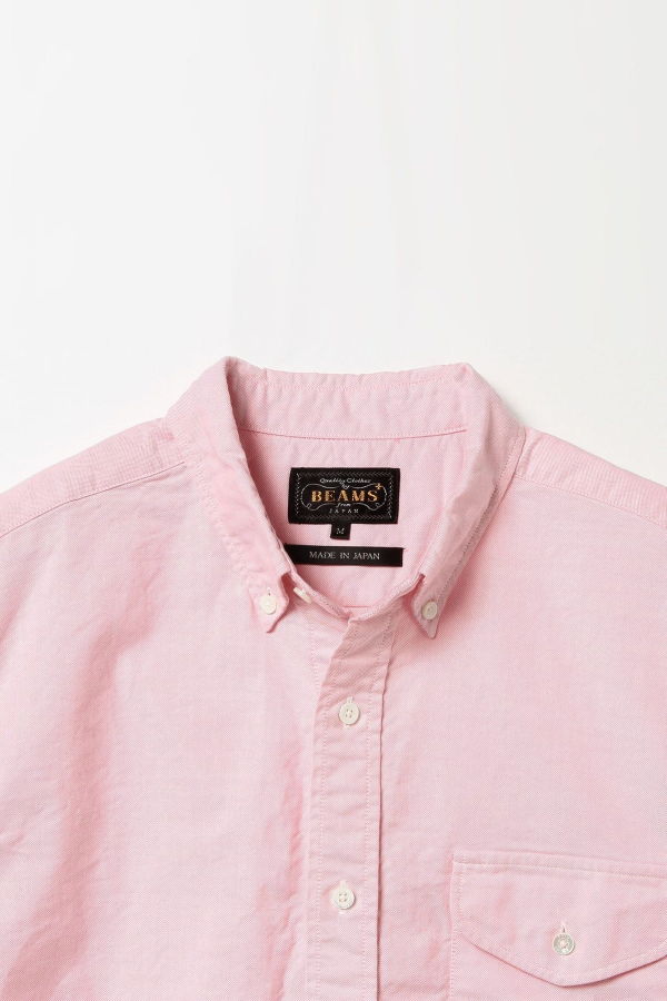 Beams Plus B.D. Short Sleeve Oxford Shirt