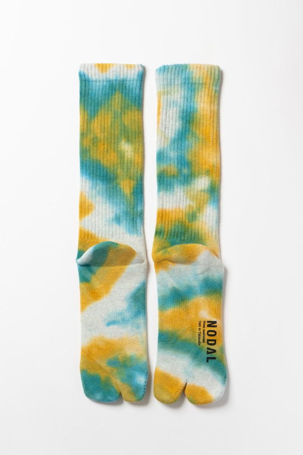 Nodal Tie Dye Long Socks