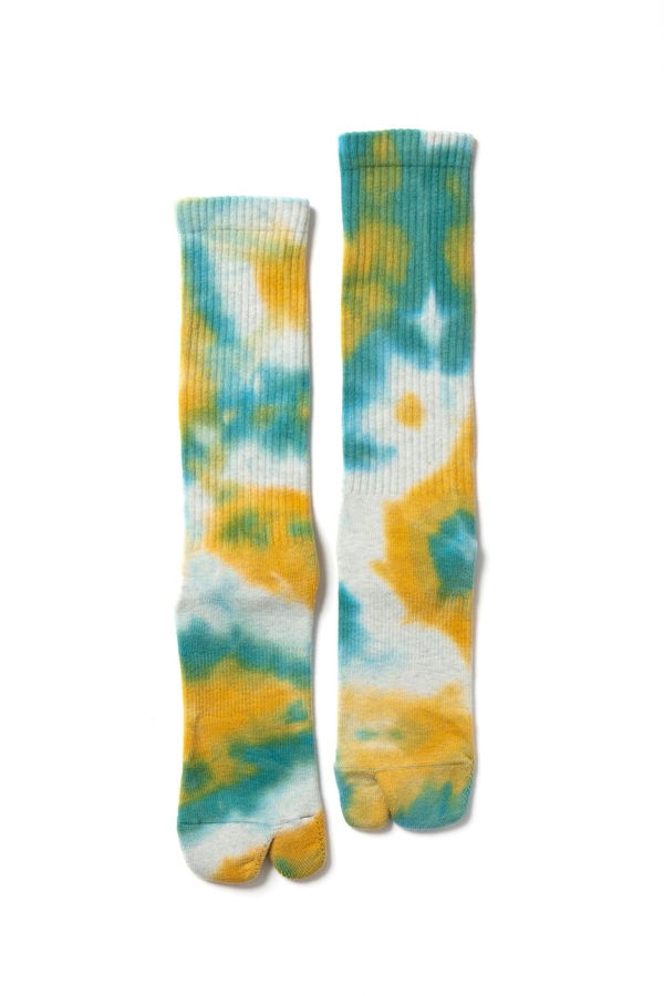 Nodal Tie Dye Long Socks