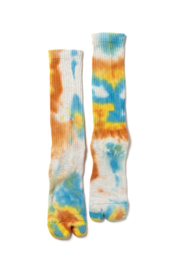Nodal Tie Dye Long Socks