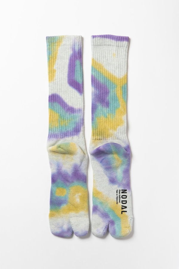 Nodal Tie Dye Long Socks