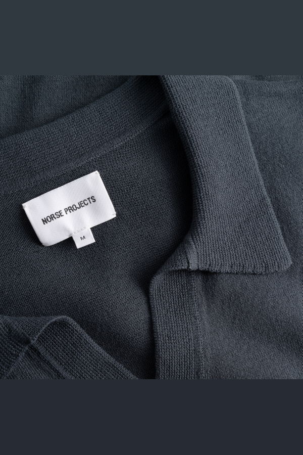Norse Projects Anholt Cotton Paper Polo