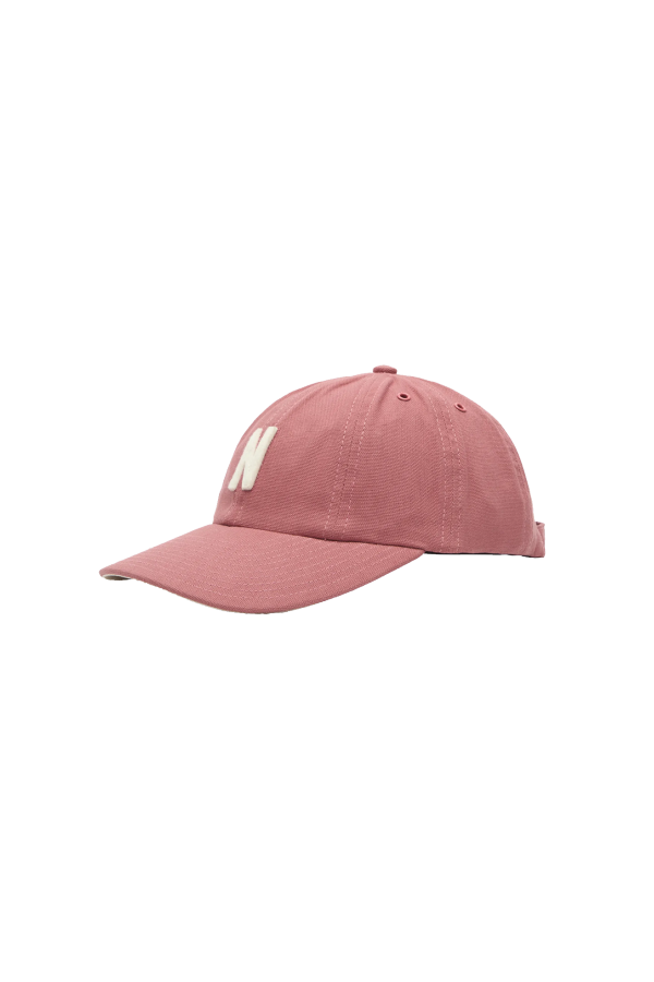 Norse Projects Light Canvas Felt N 8 Panel Cap