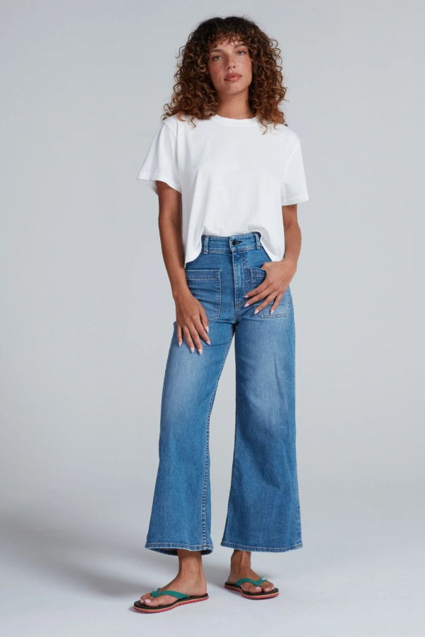 ASKK NY Cropped Sailor Jean