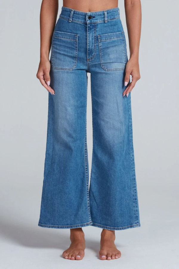 ASKK NY Cropped Sailor Jean