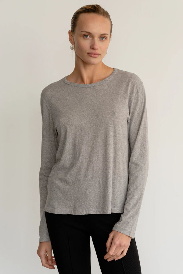 Donni. Jersey Long Sleeve Tee