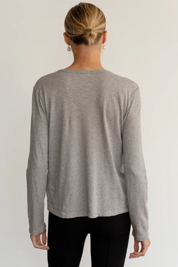 Donni. Jersey Long Sleeve Tee
