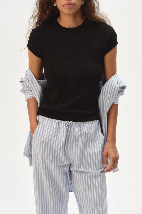 Donni. Baby Rib Tee