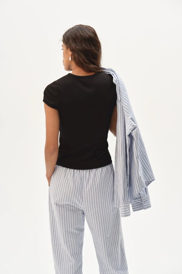 Donni. Baby Rib Tee