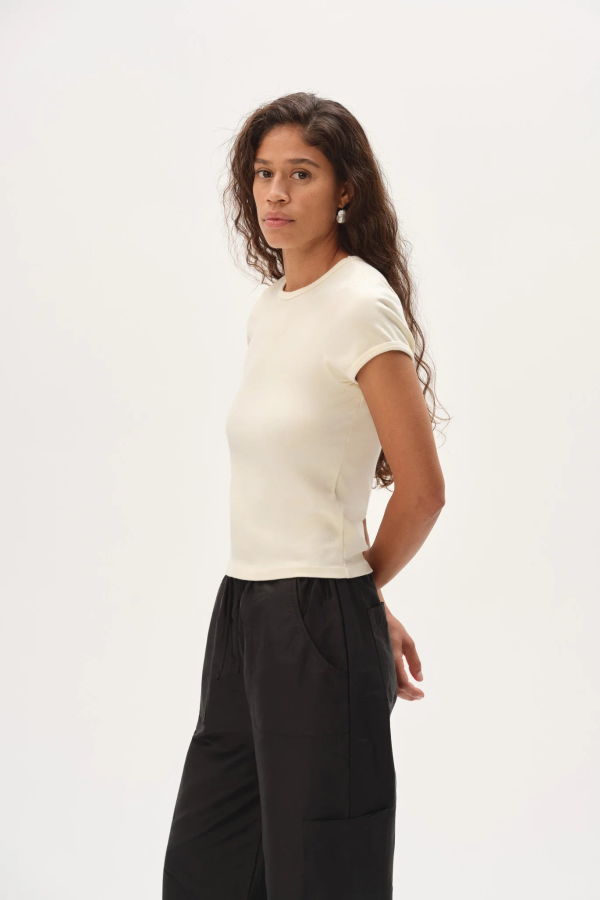Donni. Baby Rib Tee