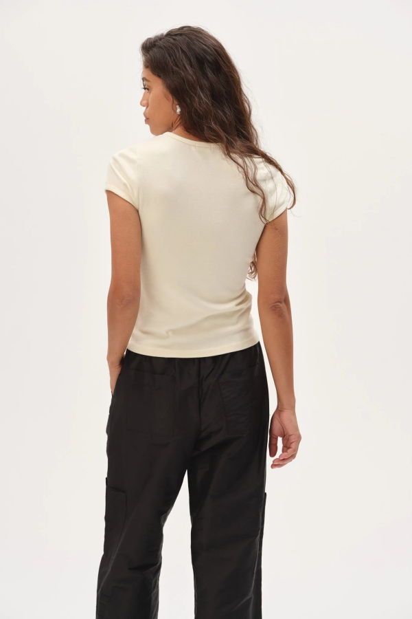 Donni. Baby Rib Tee