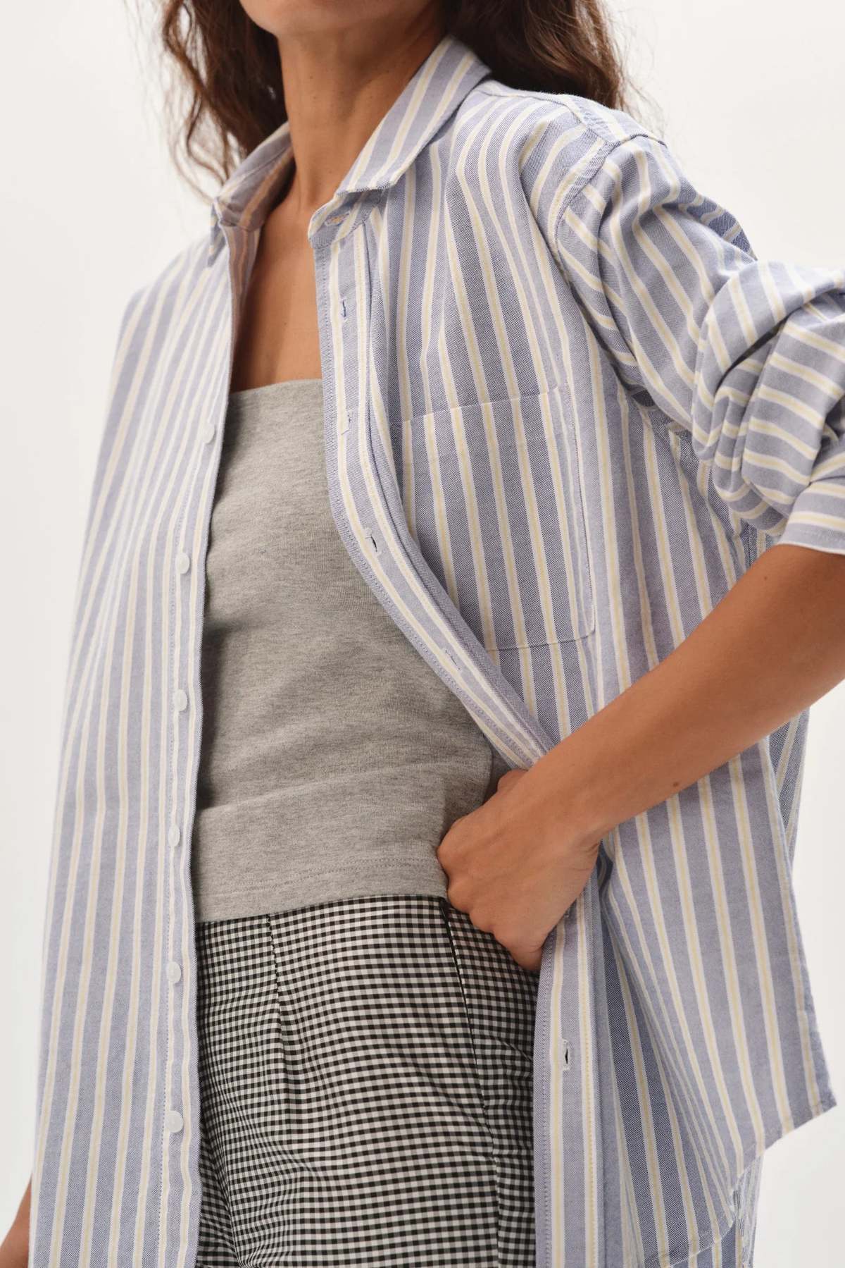 Donni. Oxford Stripe Shirt - Image 5 of 5