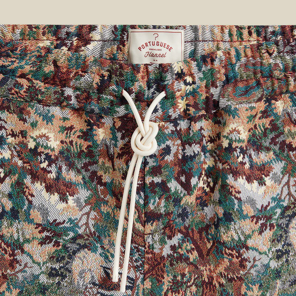 Portuguese Flannel Tapestry Shorts