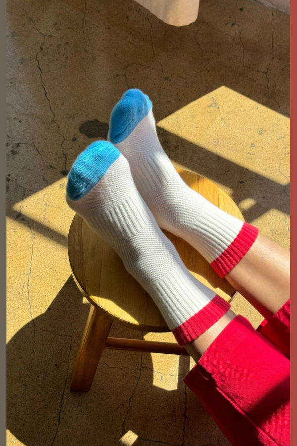 Le Bon Shoppe Girlfriend Color Block Socks