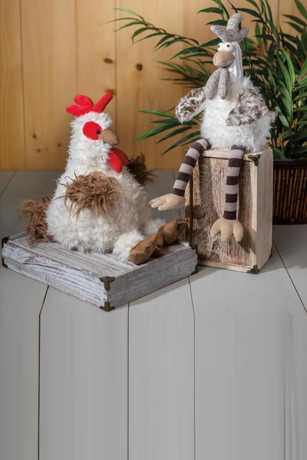 KIDS Mary Meyer FabFuzz Rooster Plush Toy