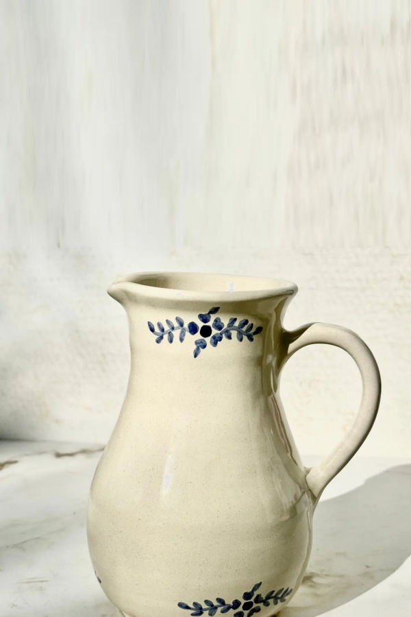Villa Lua Hand Painted Margot Pitcher