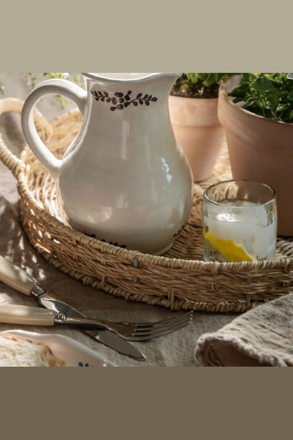 Villa Lua Hand Painted Margot Pitcher