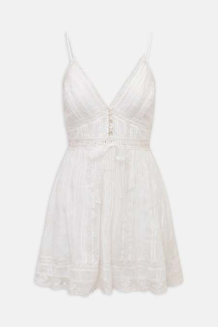 white christmas dresses Loveshackfancy | Marsinia Cotton Smocked Dress | M main image 0