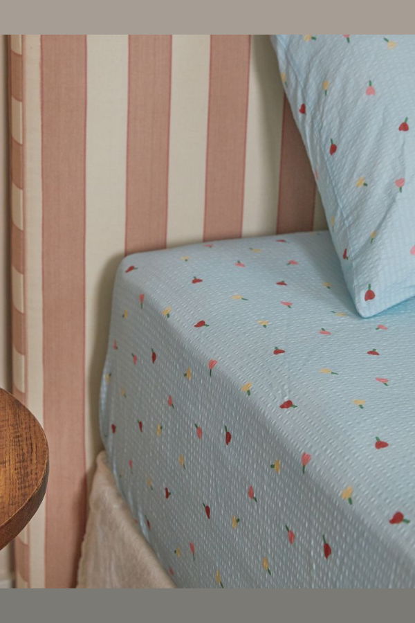 Mosey Me Forget Me Not Fitted Sheet