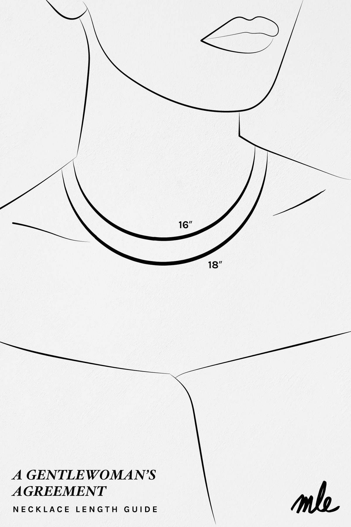 MLE Gentlewoman's Agreement Necklace - Image 6 of 6